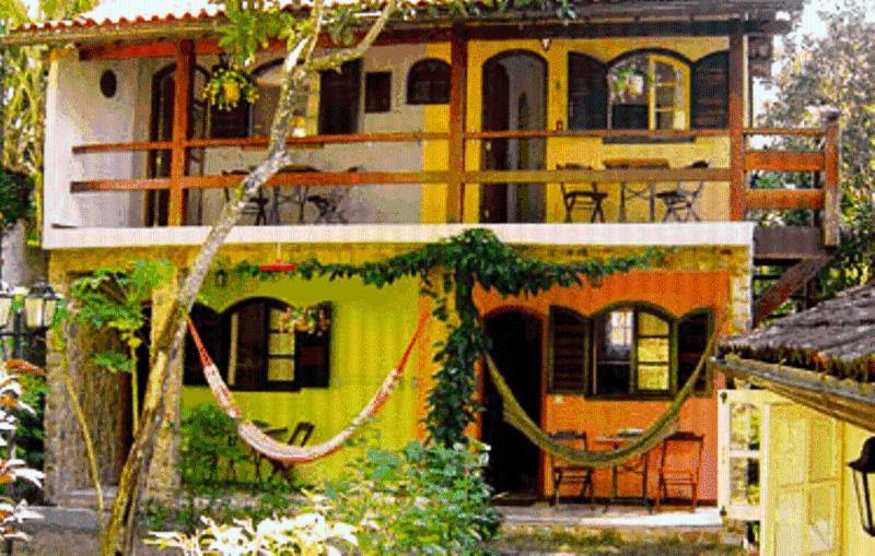 Aratinga Inn Vila do Abraao Luaran gambar